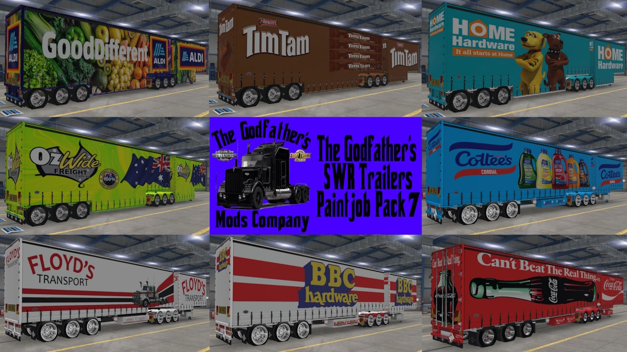 The Godfather's SWR Trailers Paintjob Pack 7
